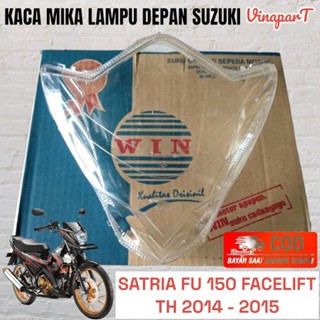 กระจกไฟหน้า Mica Suzuki satria fu 150facelift 2014 2015 win Brand