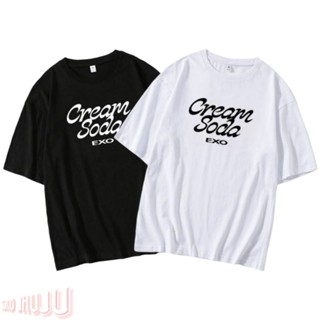 เสื้อยืด พิมพ์ลาย Exo Cream Soda