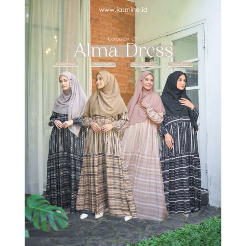 Alma DRESS BY JASMINE/ALMA DRESS BY LIDIA HADIWINOTO/GAMIS BY JASMINE/DRESS BY JASMINE/ALMA DRESS BY