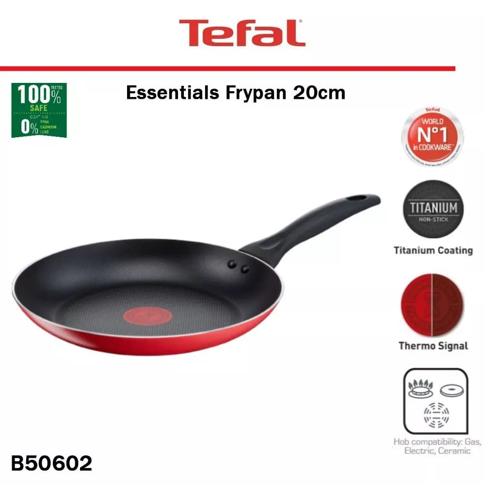 TEFAL ESENTIAL FRYPAN 20CM กระทะไม่ติด