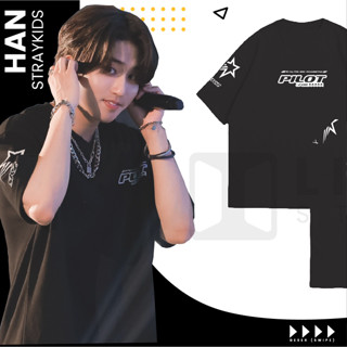 เสื้อยืดโปโล แขนสั้น พิมพ์ลาย kaos 3rd fan straykids V-NECK สําหรับเด็ก