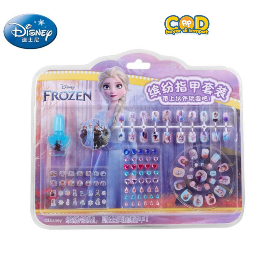 FAKE NAIL STICKER NAIL ART สําหรับ GIRLS HALAL SMALL NAIL POLISH PEEL OFF