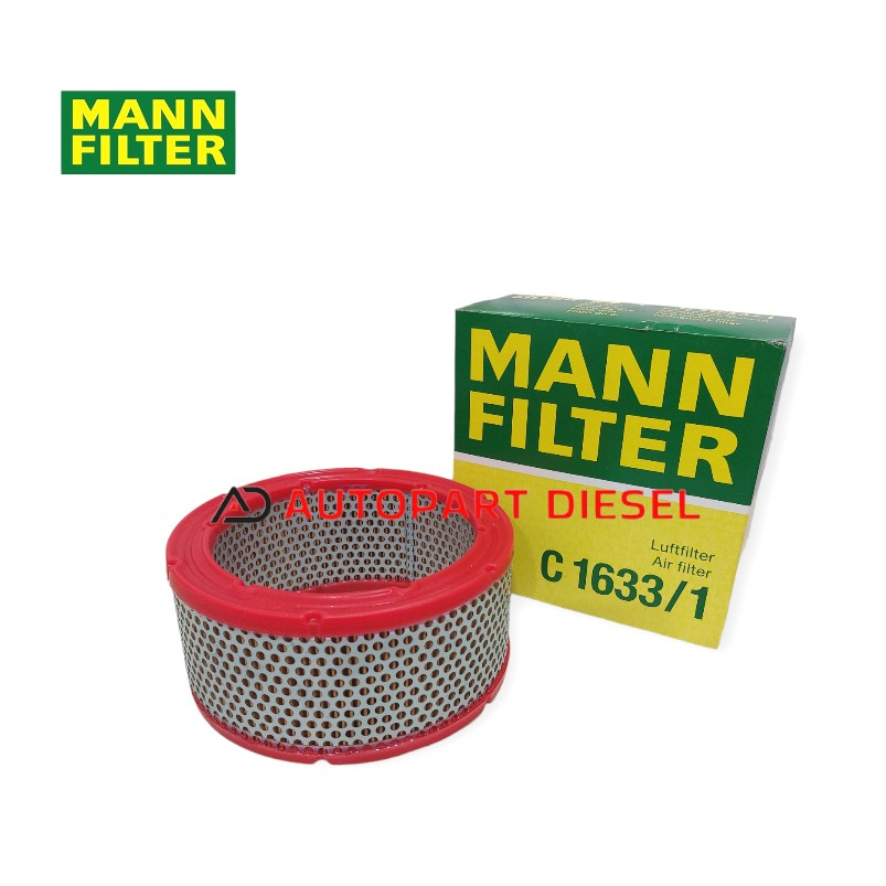 C1633/1 Mann คอมเพรสเซอร์กรองอากาศ PA2023 P500243 427900081016 10010001 N03029 7000215 EFW160/75 502