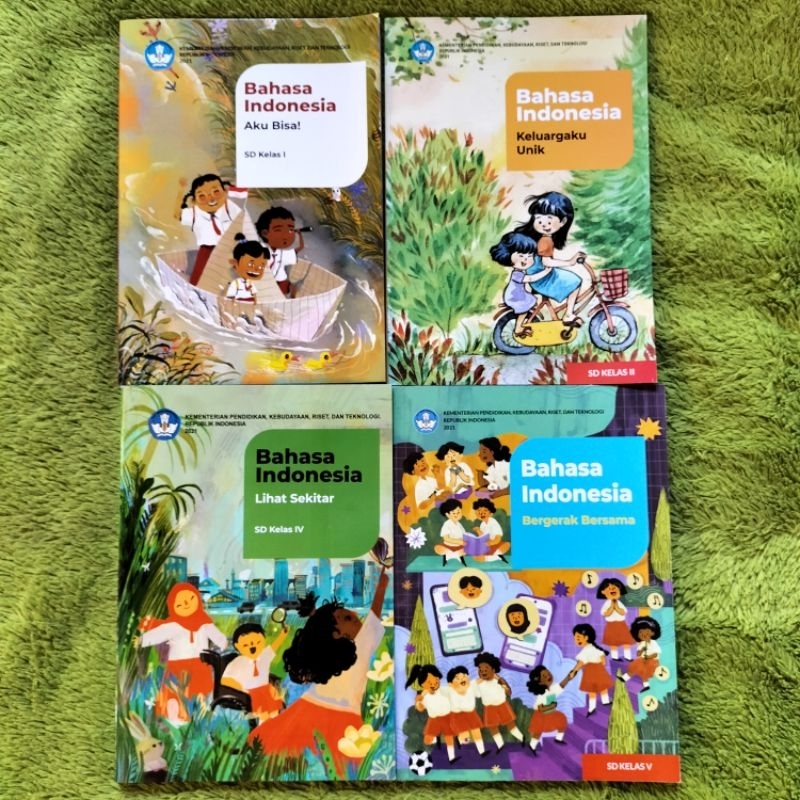 ต้นฉบับ INDONESIAN LANGUAGE BOOK I CAN MY FAMILY UNIQUE SEE AROUND MOVING TOGETHER GRADES 1 2 4 5 EL