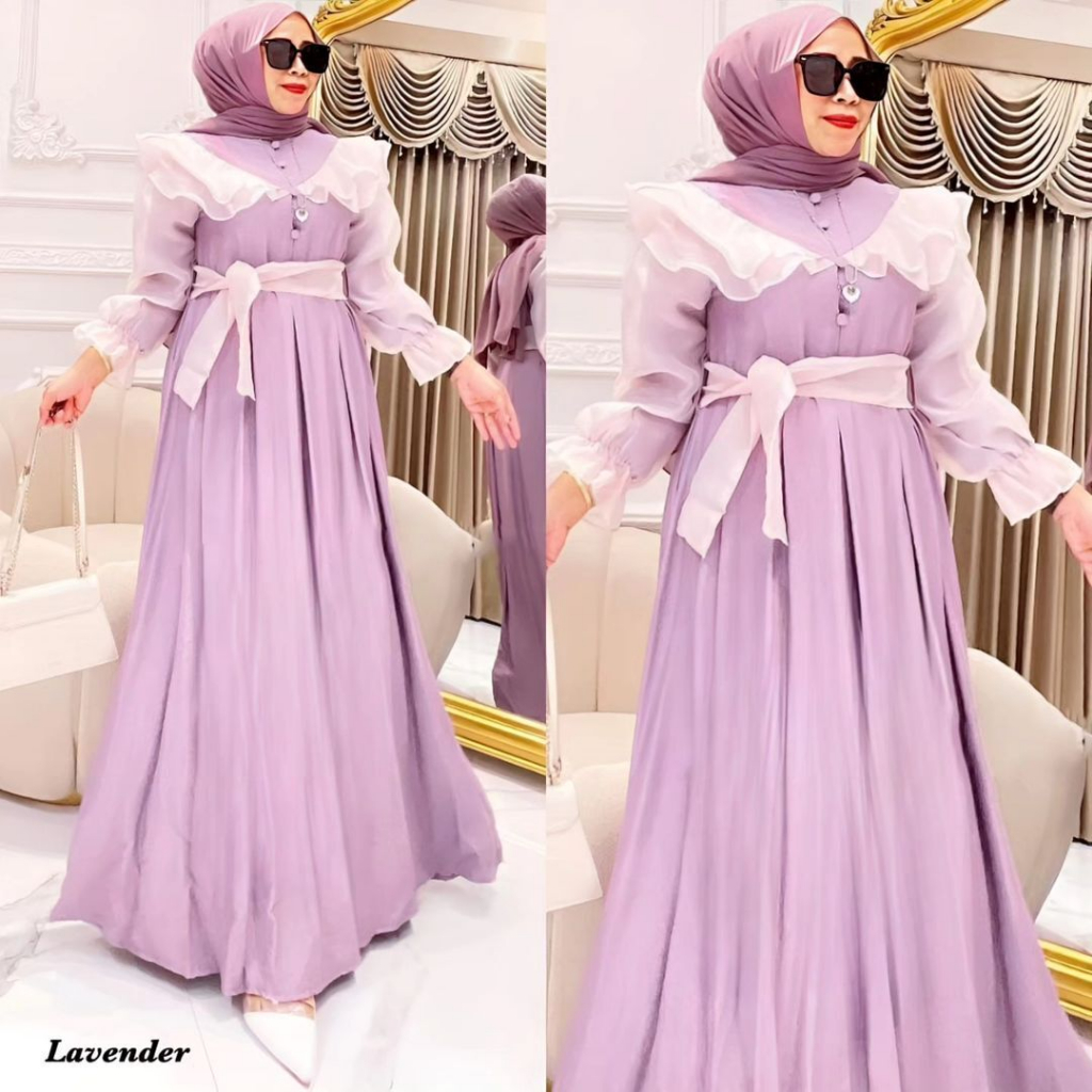 ใหม่ล่าสุด GAMIS SHELLA DRESS MC LINEN MATERIAL MIX ORGANIZA ML XL XXL LINEN GAMIS ผู้หญิง & 39;S กา