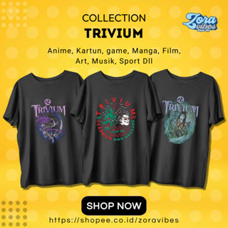 เสื้อยืดวง Trivium / เสื้อยืดโลหะหนักไตรเวียม / เสื้อโลหะ / เสื้อยืดโลหะ / เสื้อยืดวงร็อค / เสื้อยืดวงร็อค / เสื้อวงดนตรีดั้งเดิม / เพลง