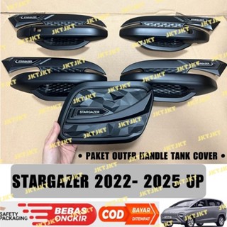 ฝาครอบถังน้ํามัน สีดํา สําหรับ Hyundai Stargazer 2022 2023 2024 2025 UP Sporty