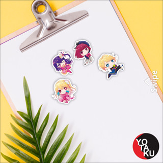 สติกเกอร์ ลายการ์ตูนอนิเมะ Oshi no Ko Series 1 Ai Aqua Ruby YOTAKUSHOP