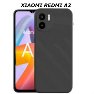 เคสโทรศัพท์มือถือแบบนิ่ม ผิวด้าน ลายกล้อง สีดํา สําหรับ Xiaomi REDMI A2 2023