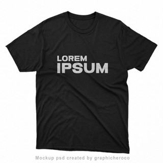 เสื้อยืด LOREM IPSUM BIG SIZE JUMBO พร้อมส่ง