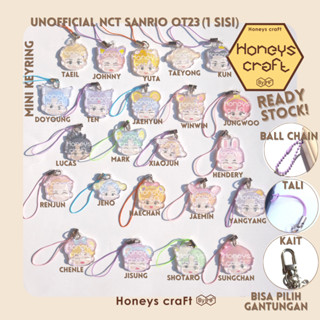 Honeys Craft - พวงกุญแจอะคริลิค NCT Sanrio OT23 1 ด้าน ขนาดเล็ก