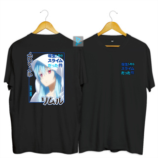 เสื้อยืด พิมพ์ลายอนิเมะ Rimuru Tempest Tensei Shitara slime Datta ken สําหรับผู้ชาย