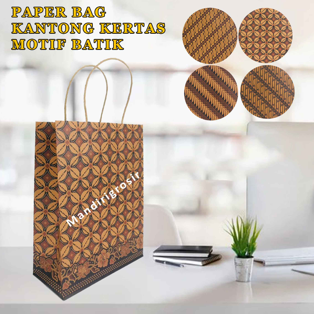 Paper Bag * Paper Bag * Batik Motif Bag