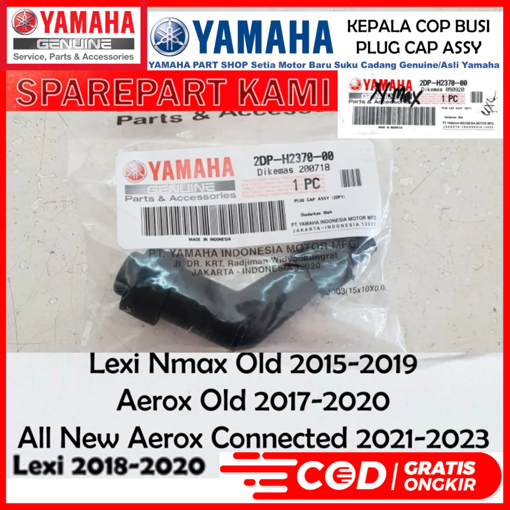 SPARK PLUG CAP, SPARK PLUG CAP, NMAX N max LEXY AEROX YAMAHA 2DP