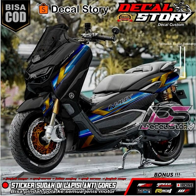 Decal STICKER NMAX 2020-2023 NEWEST MOTIF 2023 ฟรีสั่งทําพิเศษยังสามารถใช้ได้ NMAX เก่า