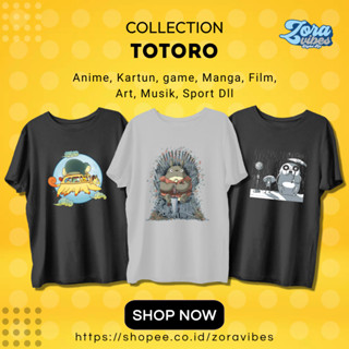 เสื้อยืด พิมพ์ลาย My NEIGHBOR TOTORO STUDIO GHIBLI สําหรับผู้ชาย