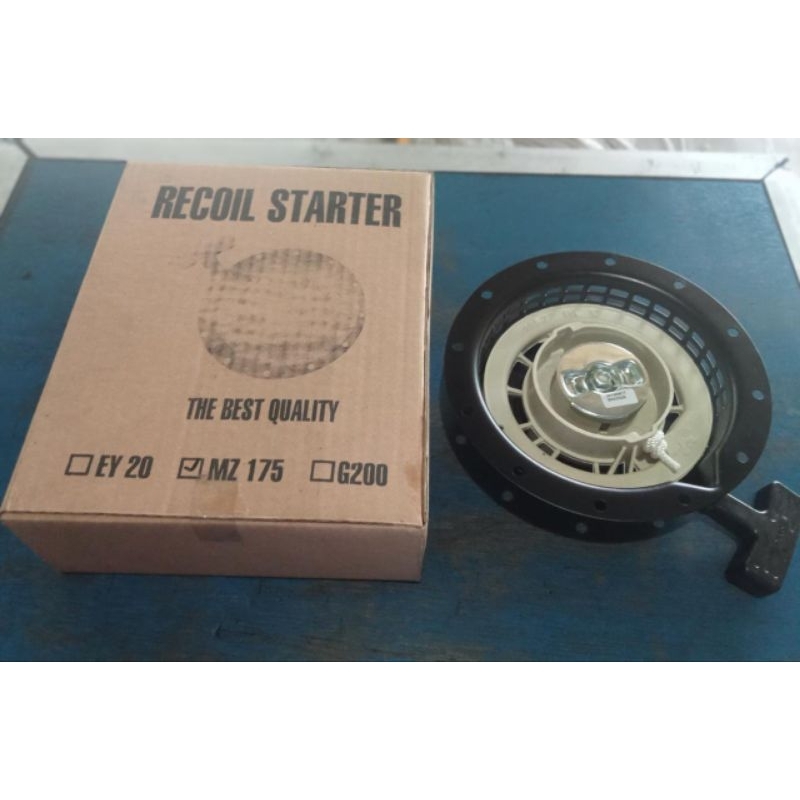 MESIN Recoil Starter Crank Pull Yamaha MZ175 MZ200 Yamaha EF2600 EF2700 เครื่องกําเนิดไฟฟ้า Iron Mod