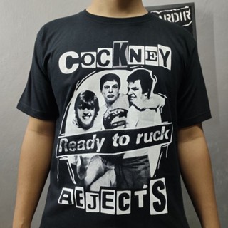 เสื้อยืด พิมพ์ลาย Cockney REJECTS BAND