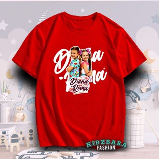 เสื้อยืด ลาย Diana ROMA Youtubers สําหรับเด็ก