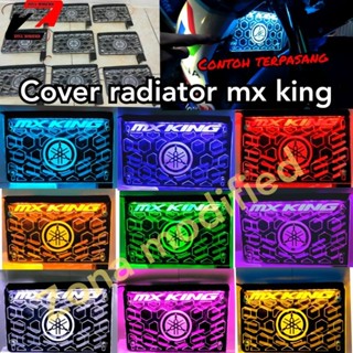 Mx KING ฝาครอบหม้อน้ํา + ไฟ LED ไมก้า อะคริลิค