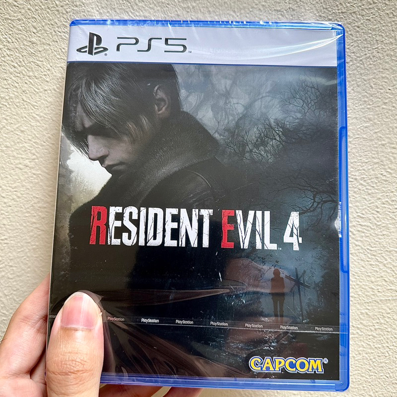 ตลับเกม Resident Evil 4 Remake Ps5 สําหรับ Sony Playstation Ps5 Games Resident evil4 zombie Zombies multi player multi player Used offline RE IV evil5 evile evile4 recident DLC Used like new re4 evil4 remastered remastered remastered region 3 asia Bd วินา