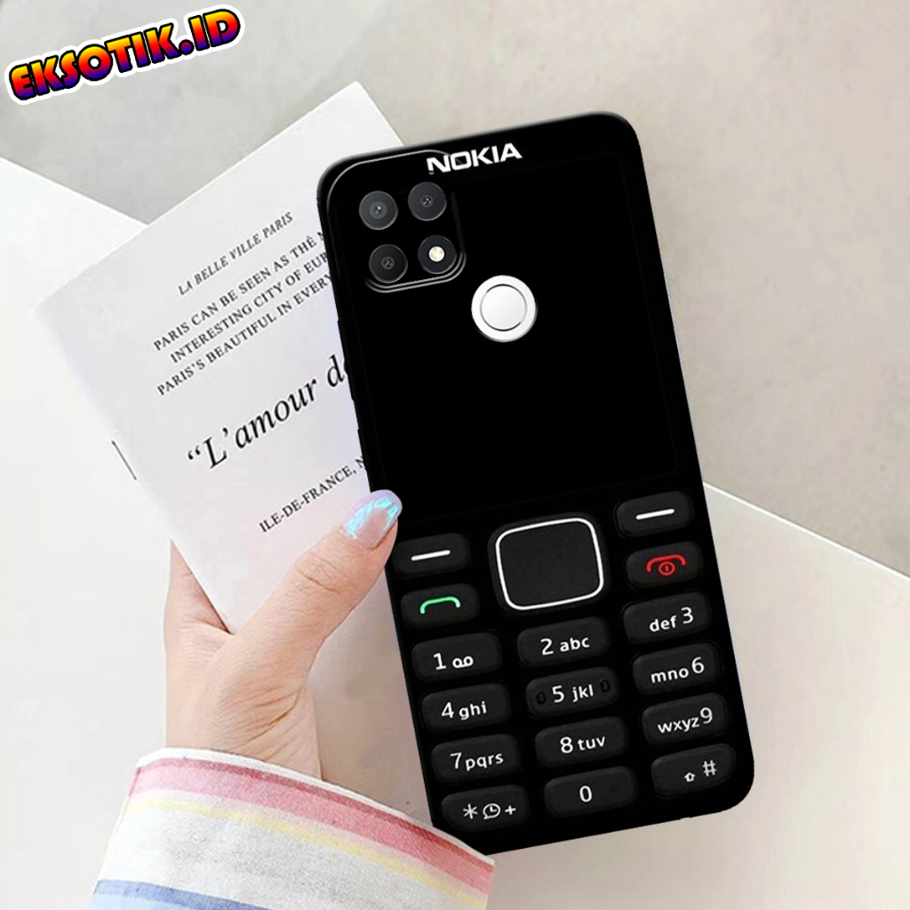 เคส HP OPPO A15 - Eksotik.id - เคส OPPO A15 - เคส OLD PHONE - ผิวโทรศัพท์มือถือ - OPPO A15 Silicone 