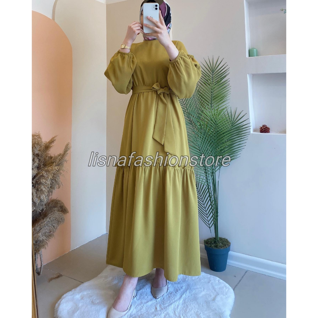 (จัดส่งฟรี) Lala DRESS/ชุดผู้หญิงล่าสุด- GAMIS ผู้หญิงล่าสุด - ชุดสตรีล่าสุด - LEBARAN 2023 GAMIS Te