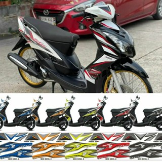 สติกเกอร์ ลาย Striping Mio soul lama MX Thailandlook Yamaha สําหรับติดตกแต่งรถจักรยานยนต์