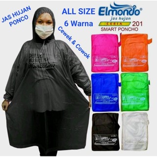 Elmondo 201 เสื้อกันฝน เสื้อปอนโชเชียร์ฟู้ด เสื้อปอนโช สําหรับผู้ใหญ่ เด็กผู้หญิง เด็กผู้ชาย สก๊อตช์ไลท์