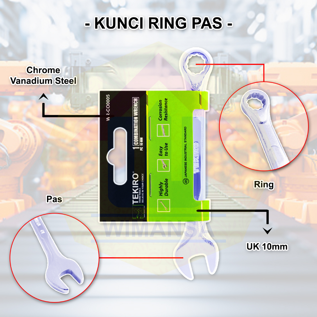 10MM TK RING WRENCH - COMBINATION WRENCH
