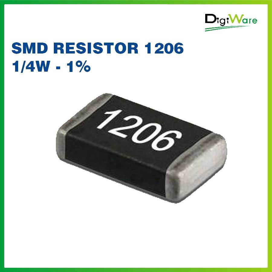ตัวต้านทาน SMD 180 OHM 1206 1%