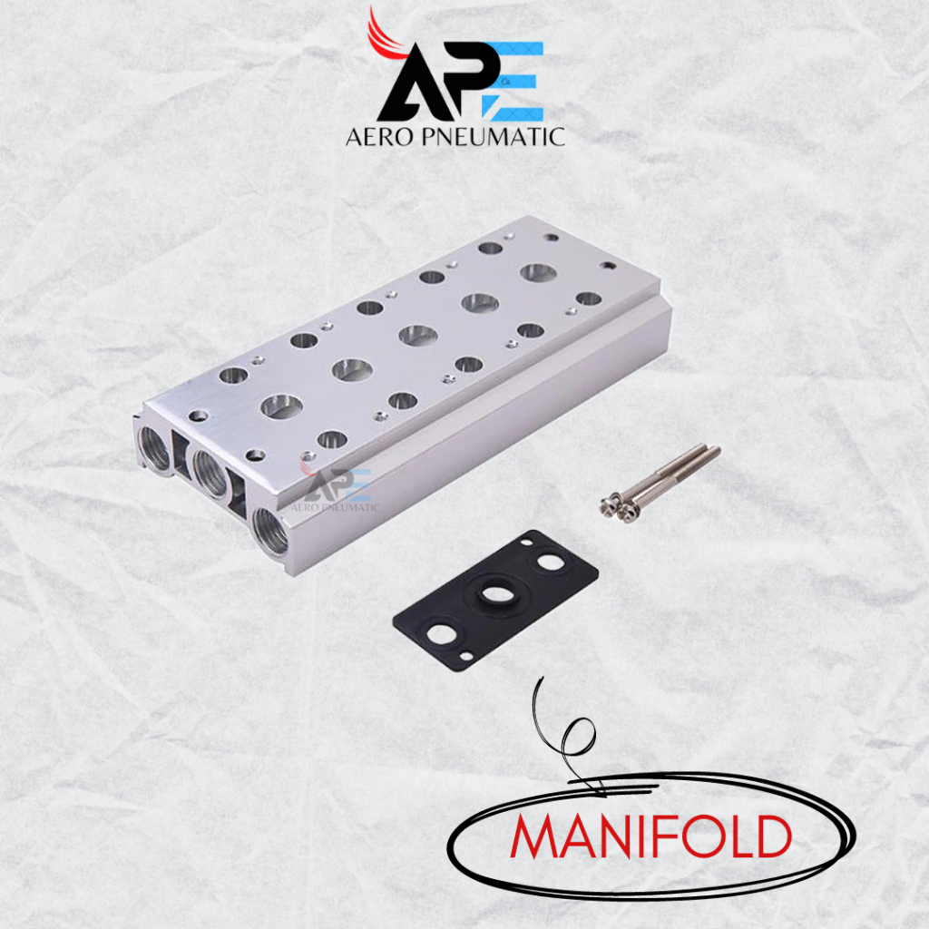 MANIFOLD BLOCK 4V-200M 2 ROWS - 6 ROWS 200M-2F / 200M-3F / 200M-4F / 200M-5F / 200M-6F