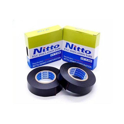 Nitto Tape ฉนวนสายไฟสีดํา
