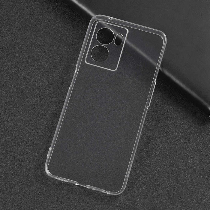 VIVO IQOO Z7 5G / IQOO Z7X CASE ULTRA CLEAR SILICON CLEAR CASE