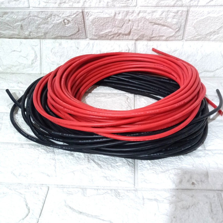 10awg สายซิลิโคน สายซิลิโคนซิลิคอน AWG10 10 awg ยืดหยุ่น RC