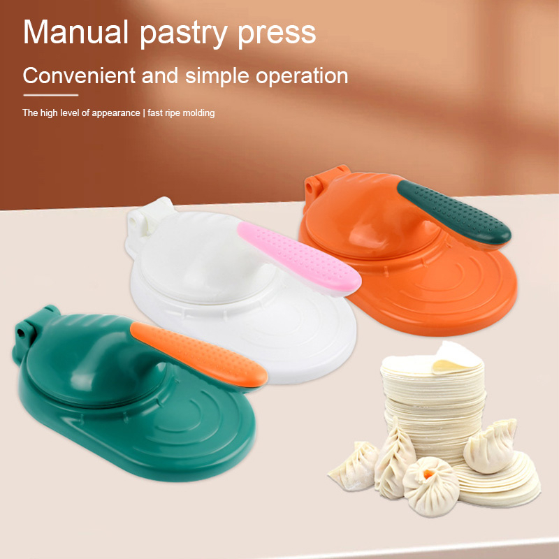 SGM กด Dumpling แม่พิมพ์คู่มือกดเครื่องมือสําหรับ Pastel Gyoza Single Mold Dumpling Skin