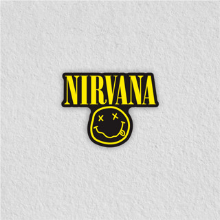 สติกเกอร์โลโก้ Nirvana band distro สําหรับตกแต่ง