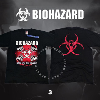 เสื้อยืด พิมพ์ลายวง BIOHAZARD KILL OR BE KILLED Builtup Hardcore สไตล์พังก์