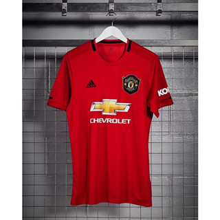 เสื้อกีฬาแขนสั้น พิมพ์ลาย Jersey MU UTD 2019