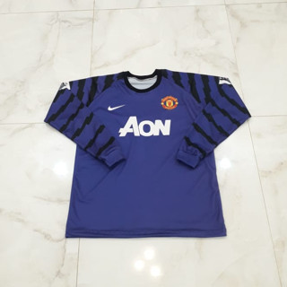 เสื้อกีฬาแขนสั้น ลายทีม Jersey Goaler MU UTD 2010