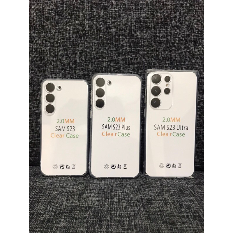 เคสใสแบบนิ่ม SAMSUNG S23, S23 Plus, S23 Ultra, S23 FE