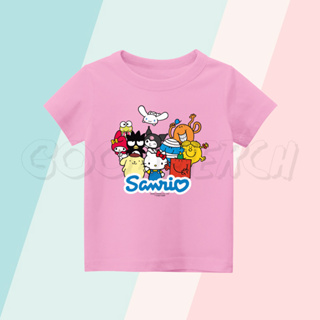 เสื้อยืด พิมพ์ลาย Sanrio HELLO KITTY สําหรับเด็ก