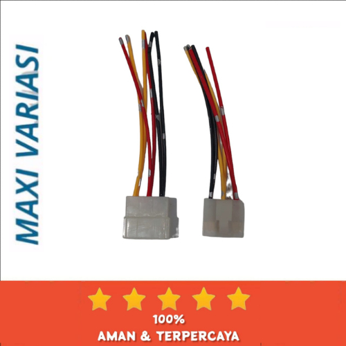 4 PIN 6 PIN CABLE CONNECTOR SOCKET / รถรถจักรยานยนต์เชื่อมต่อ SOCKET SPOT CABLE