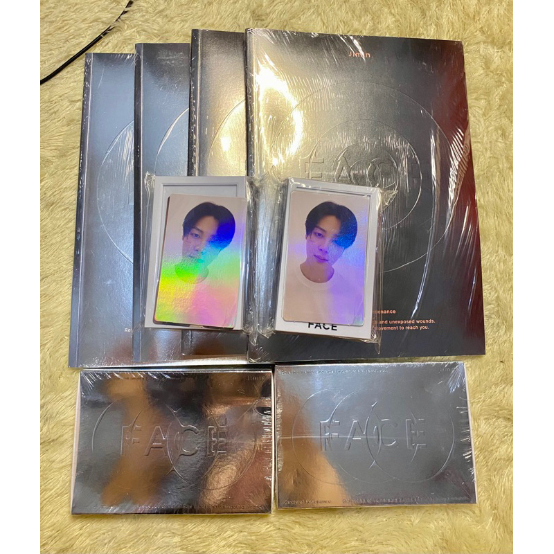READY - ALBUM SOLO JIMIN BTS SEALED / ALBUM FACE JIMIN BTS / PHOTOCARD FACE JIMIN BTS / ALBUM INDIGO