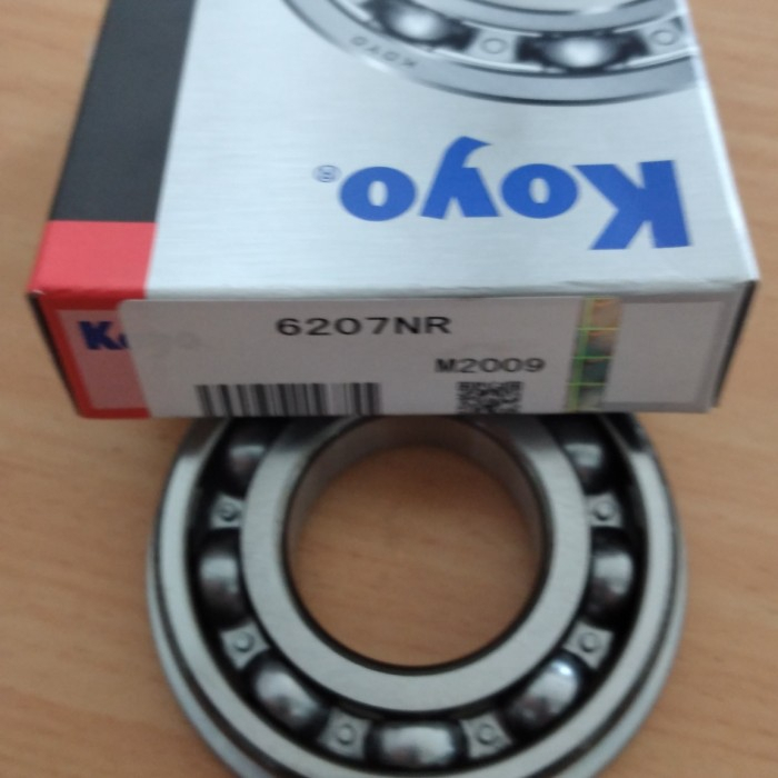 แบริ่งเกียร์หลัง / เพลาหลัก Lava L300 Diesel (6207NR) แบรนด์ Koyo Japan