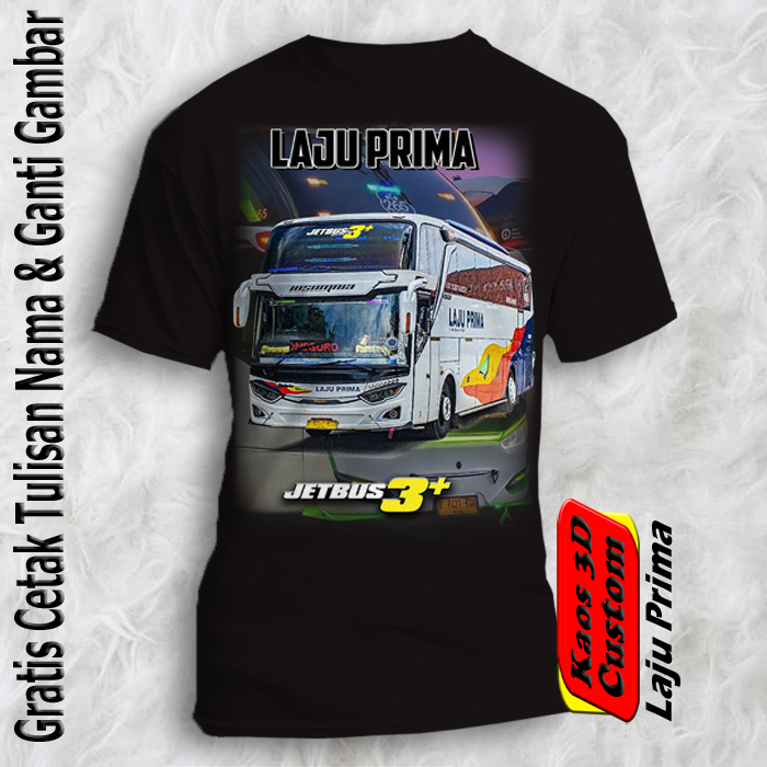 เสื้อยืด Prime Speed Telolet Bus / เสื้อ Om Basuri Tellet / เสื้อยืด Prima Speed Bus