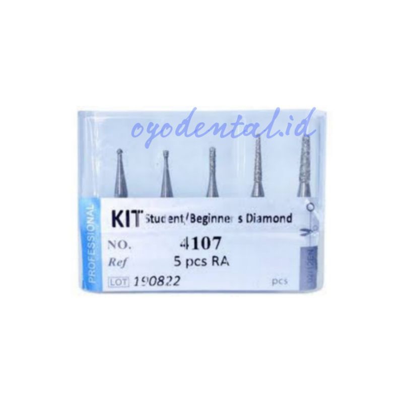 Dental Diamond Bur นักเรียนความเร็วต่ํา RA 4107
