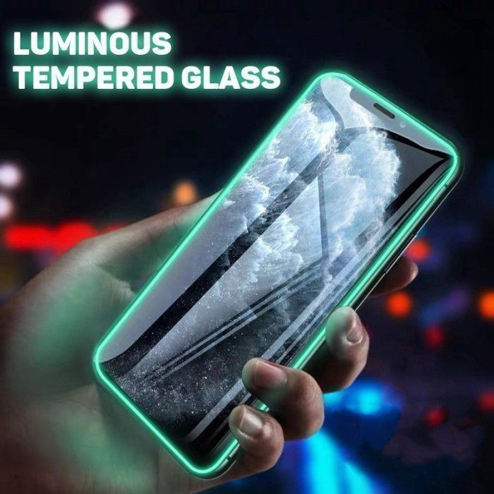 (รับประกันเปลี่ยนใหม่) TEMPERED GLASS LUMINOUS GLOW IN DARK GOOD QUALITY ใหม่สําหรับ IPHONE 6/6S/7/8