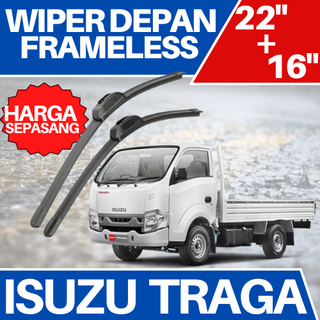 ที่ปัดน้ําฝน ด้านหน้าซ้าย และขวา กรอบเฟรม ISUZU TRAGA BOX PICK UP BLIND VAND