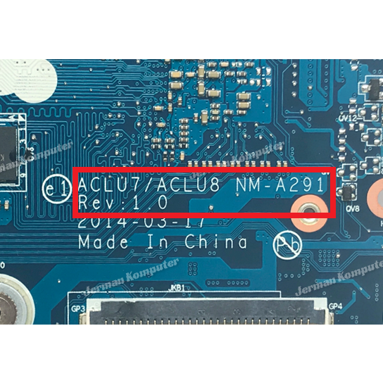 IC BIOS Lenovo Z50-75 ACLU7 aclu 8 NM-A291 Rev 1.0